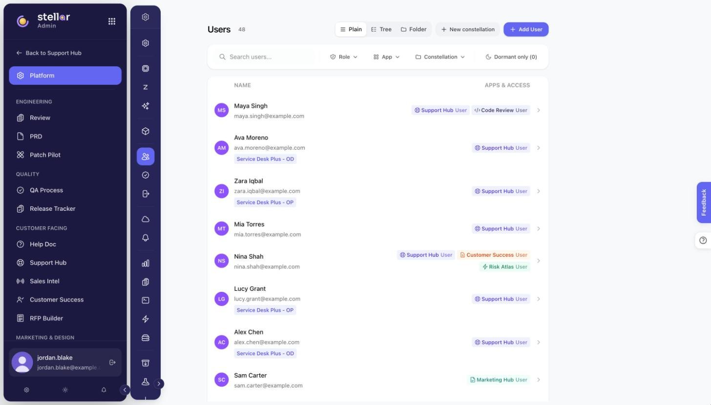 Stellar — AI-Powered Development Platform